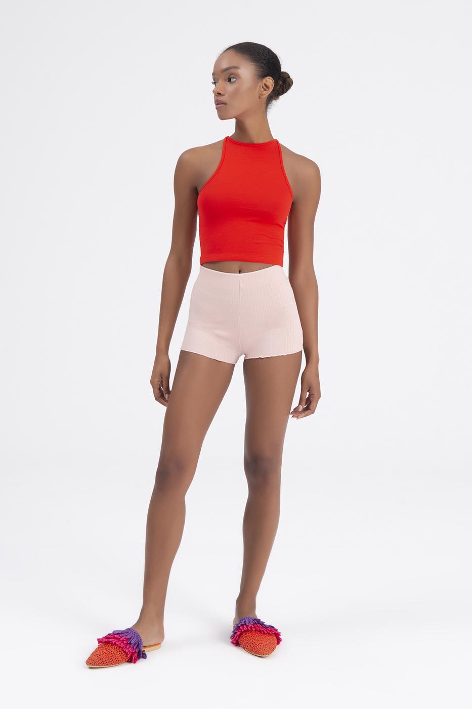 High rise mini leggings Pink