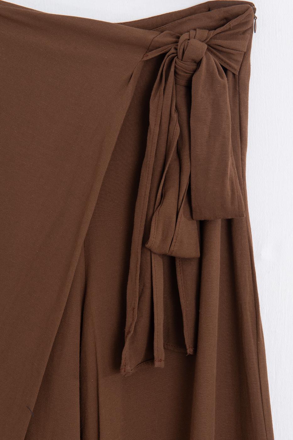 100% Linen Drapey Pareo Pants