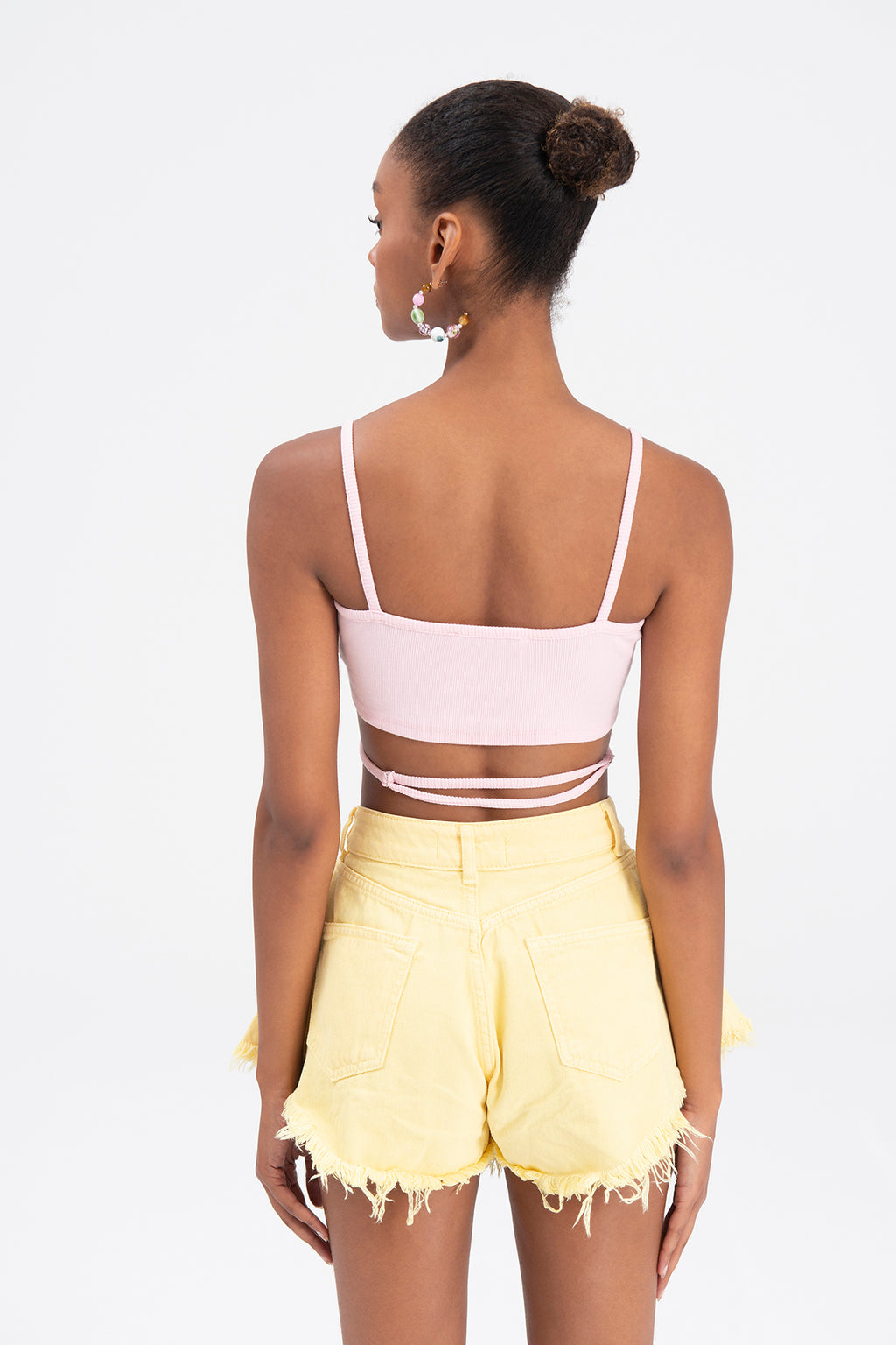 Strapped bustier