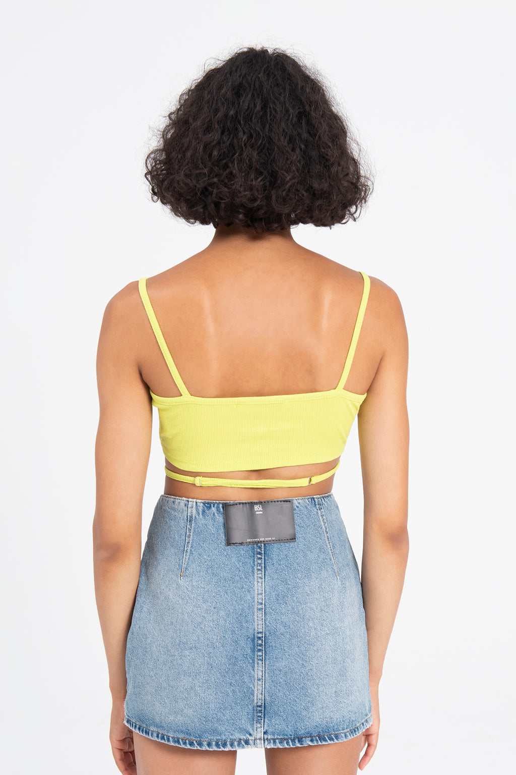 Strapped bustier