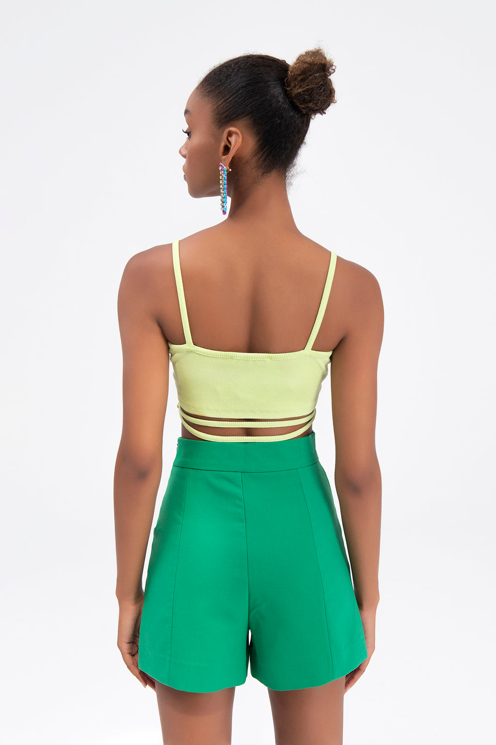 Strapped bustier