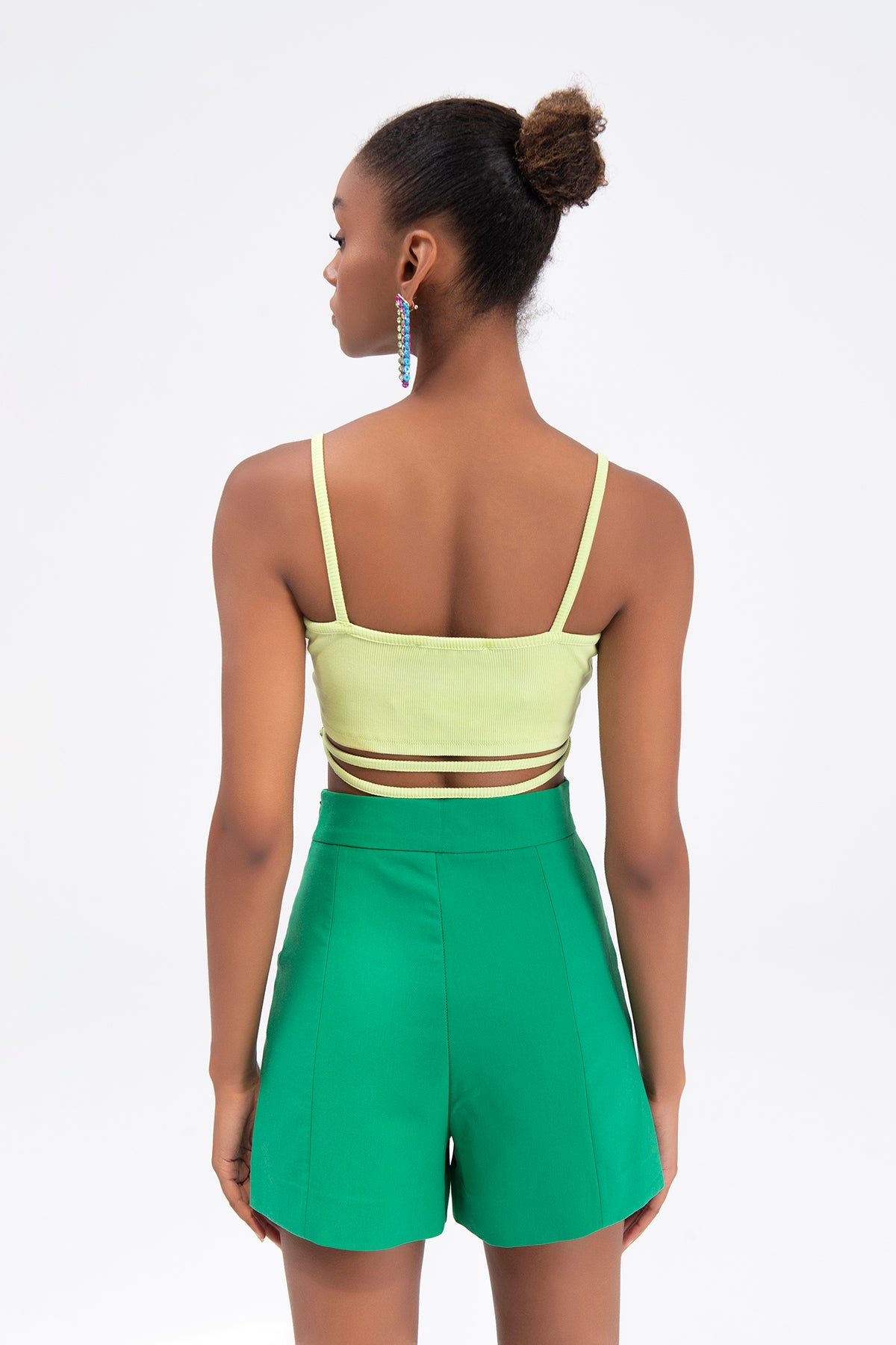 Strapped bustier