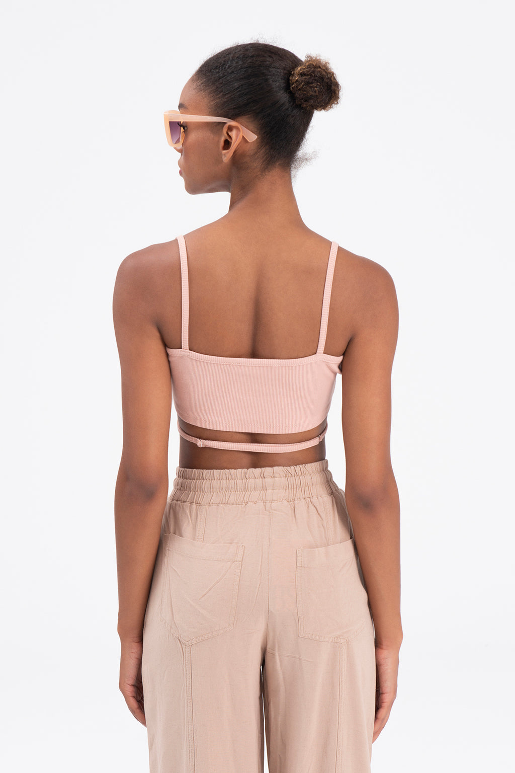 Strapped bustier