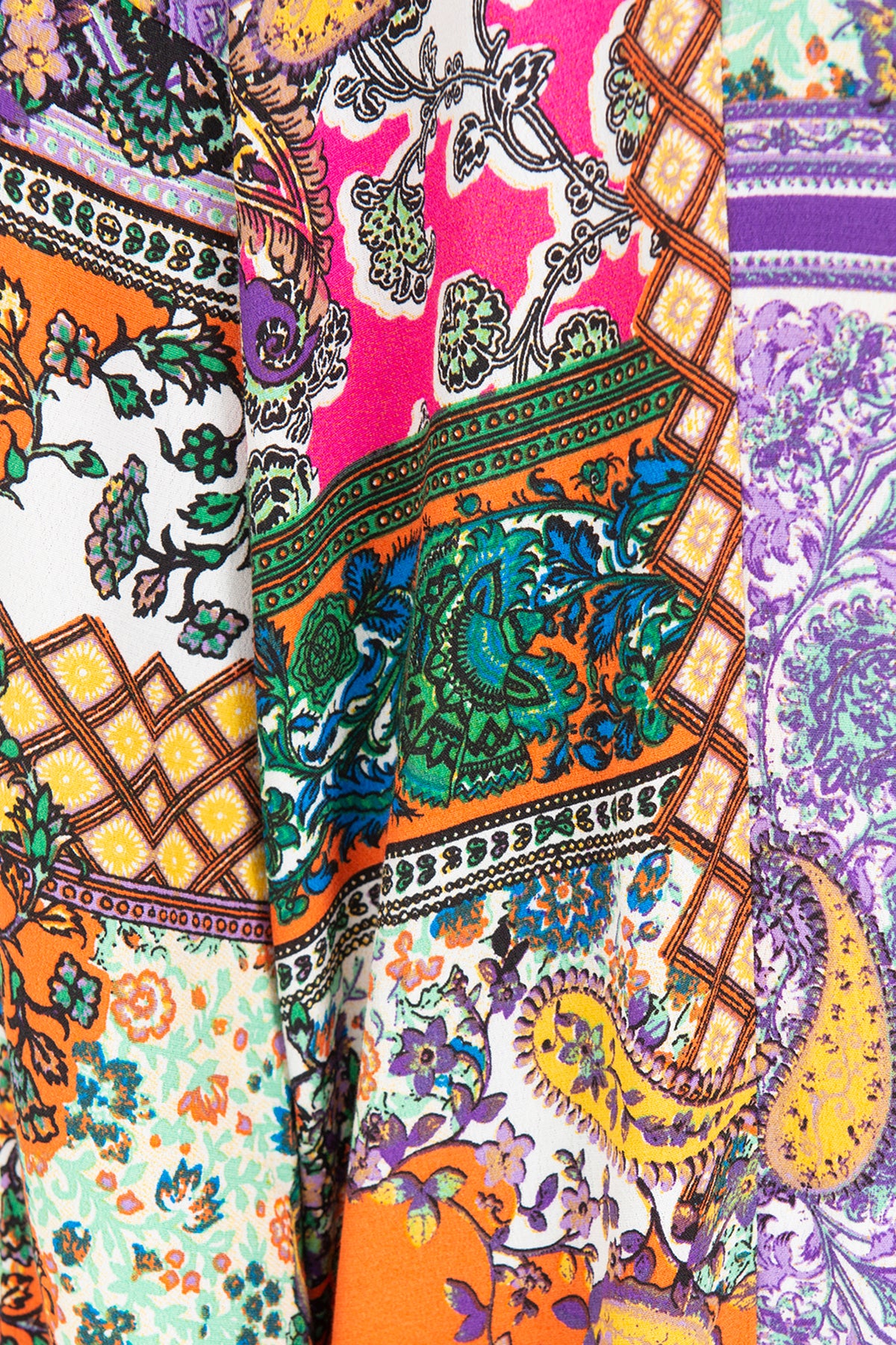 Patterned Midi Kimono