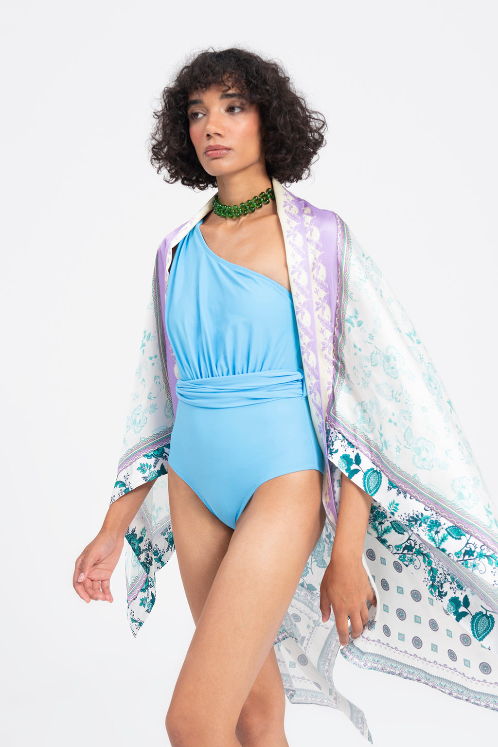 Handkerchief Hem Kimono