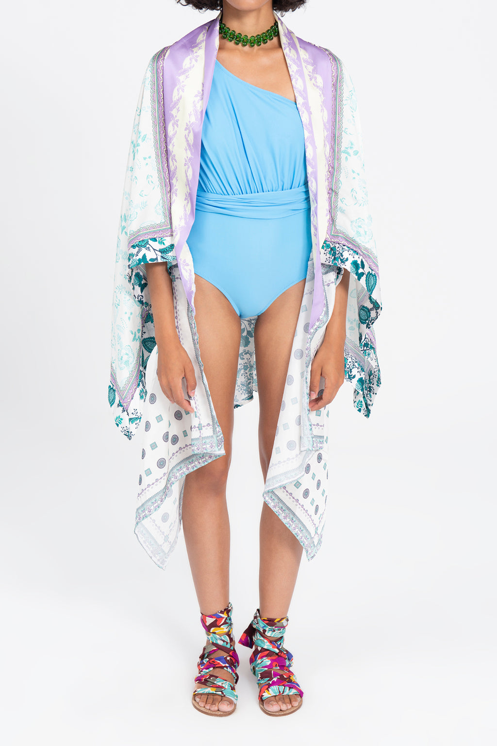 Handkerchief Hem Kimono