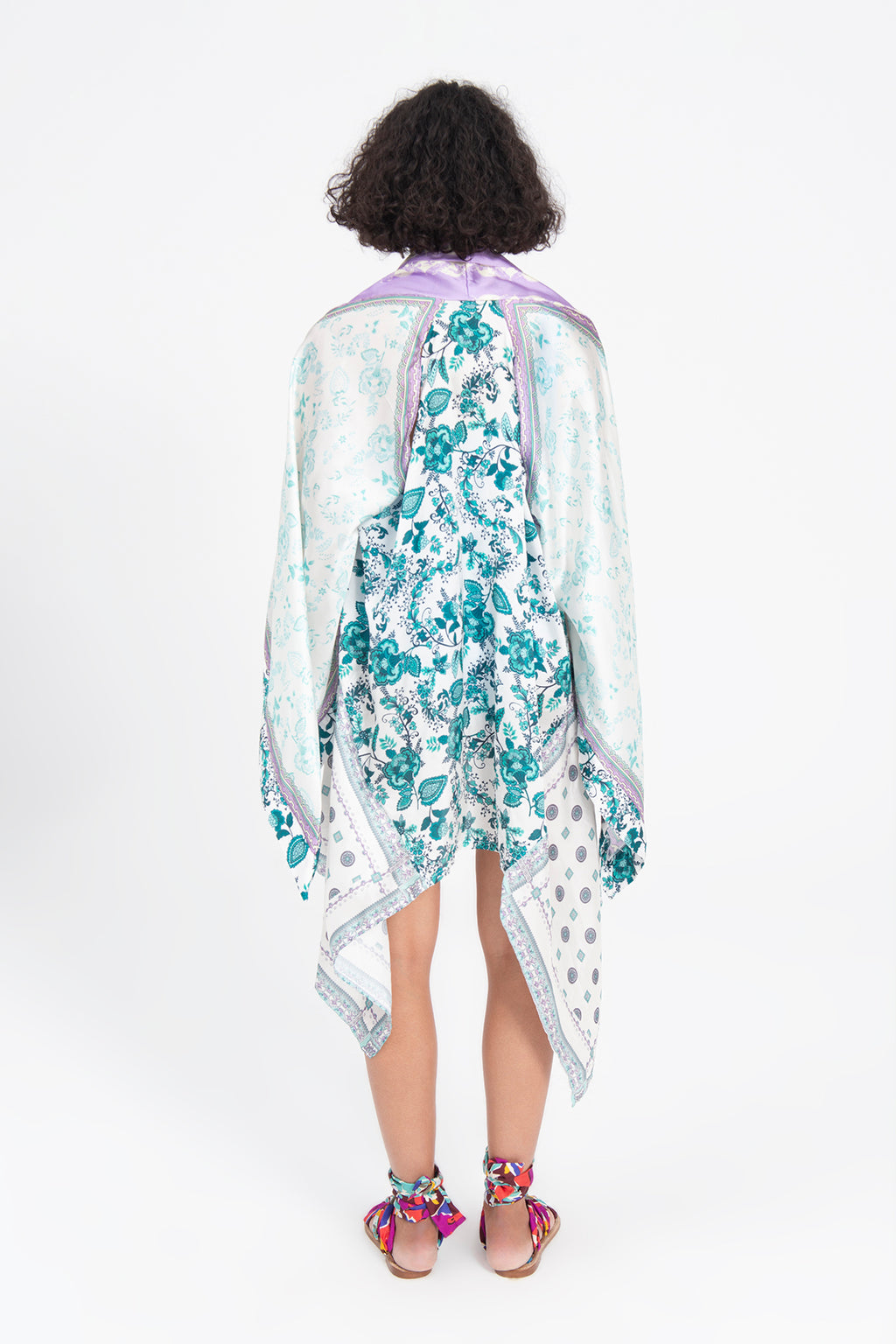 Handkerchief Hem Kimono