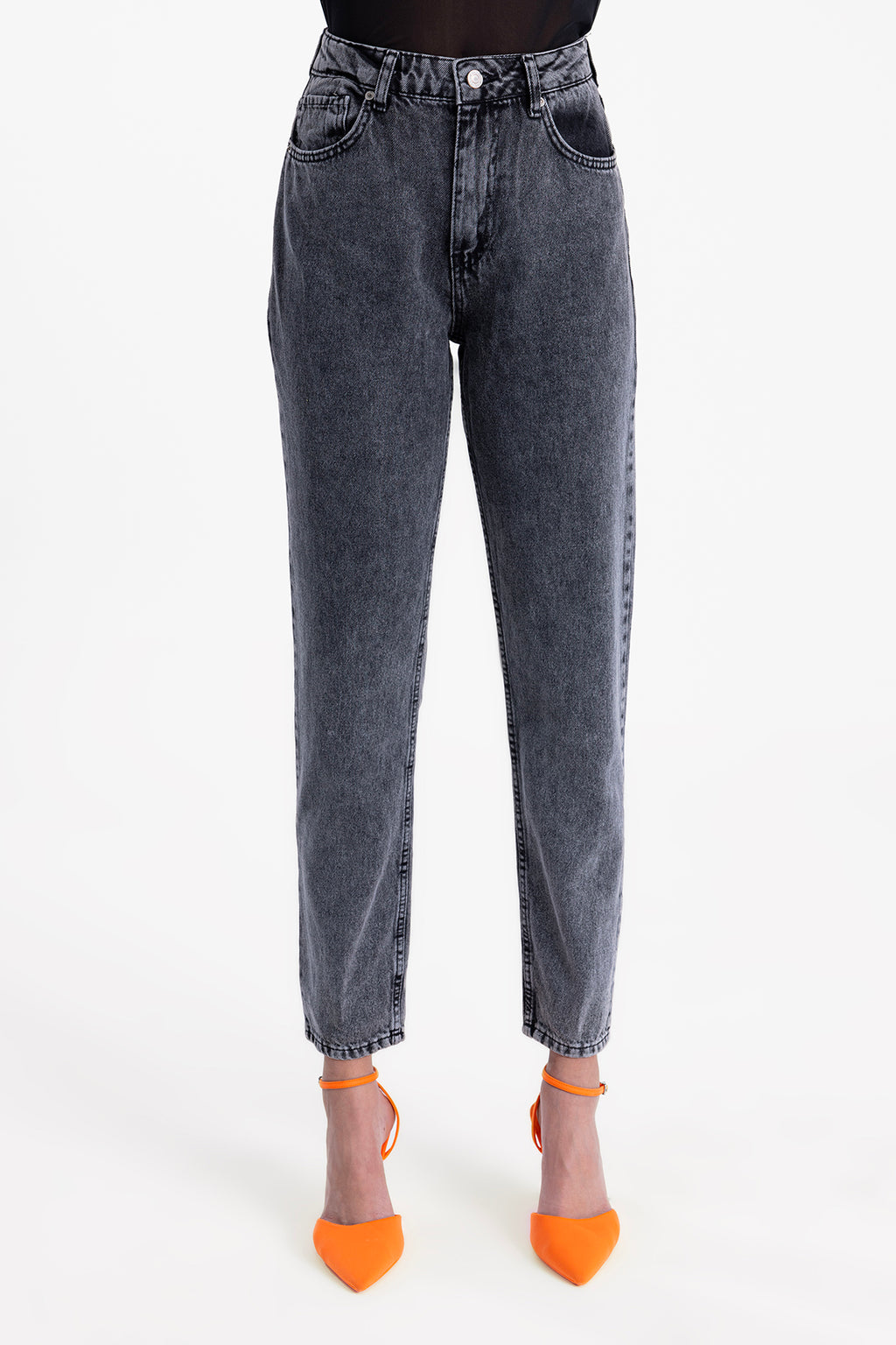 Mom Fit Denim Pantolon