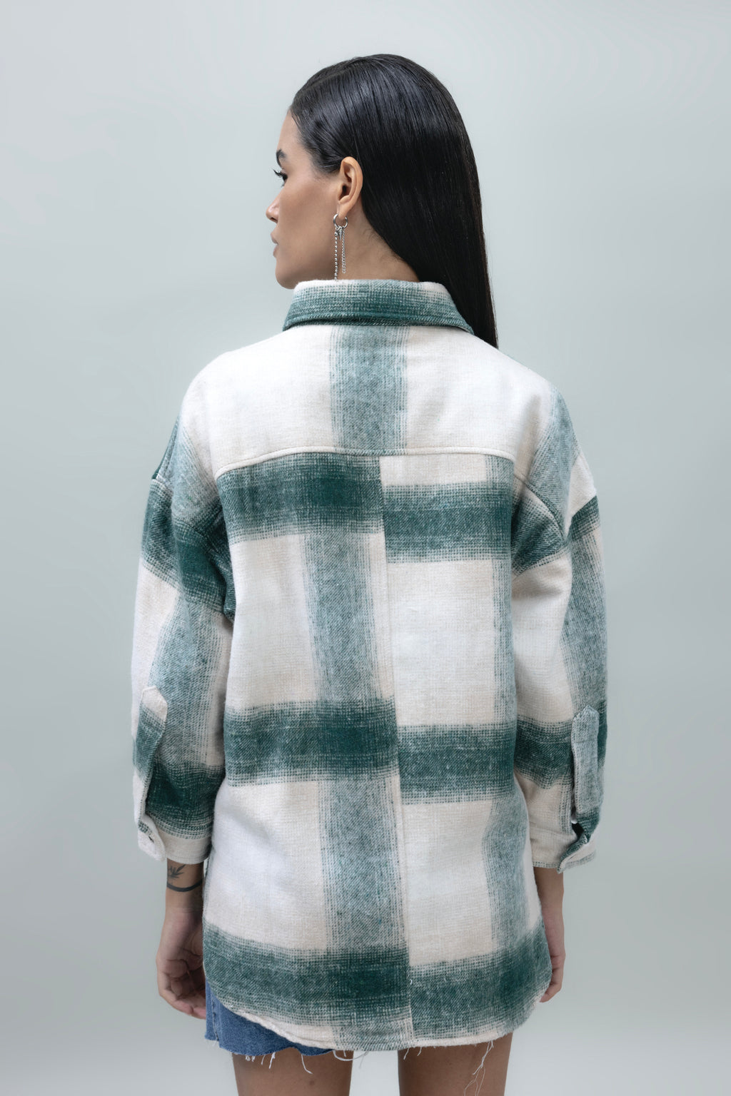 Plaid Shirt Jacket