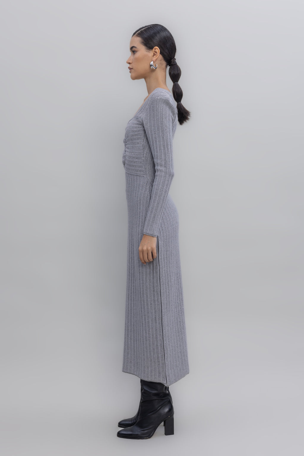 Sparkly Midi Knit Dress