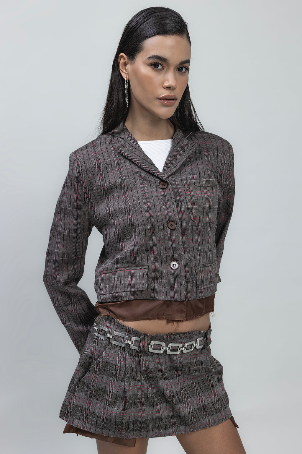 Crop Blazer Jacket