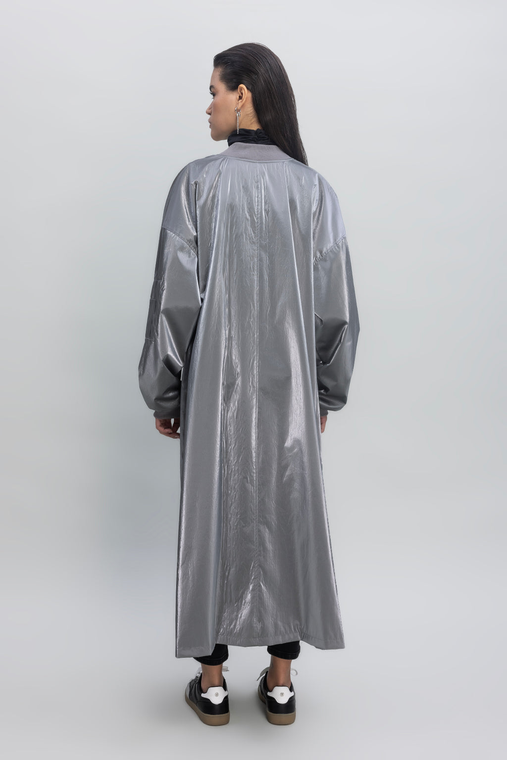 Oversize Uzun Rugan Trençkot