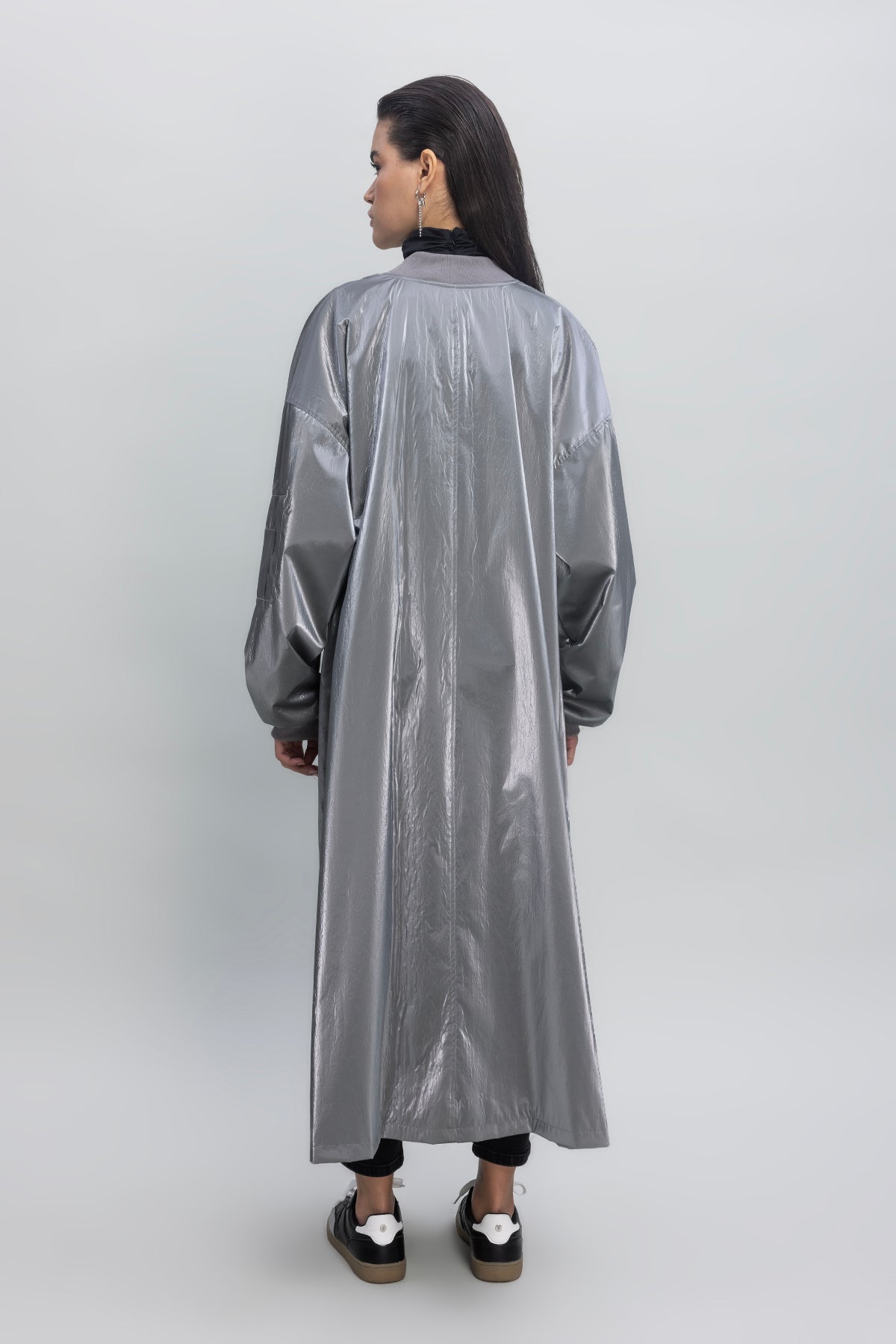 Oversize Uzun Rugan Trençkot