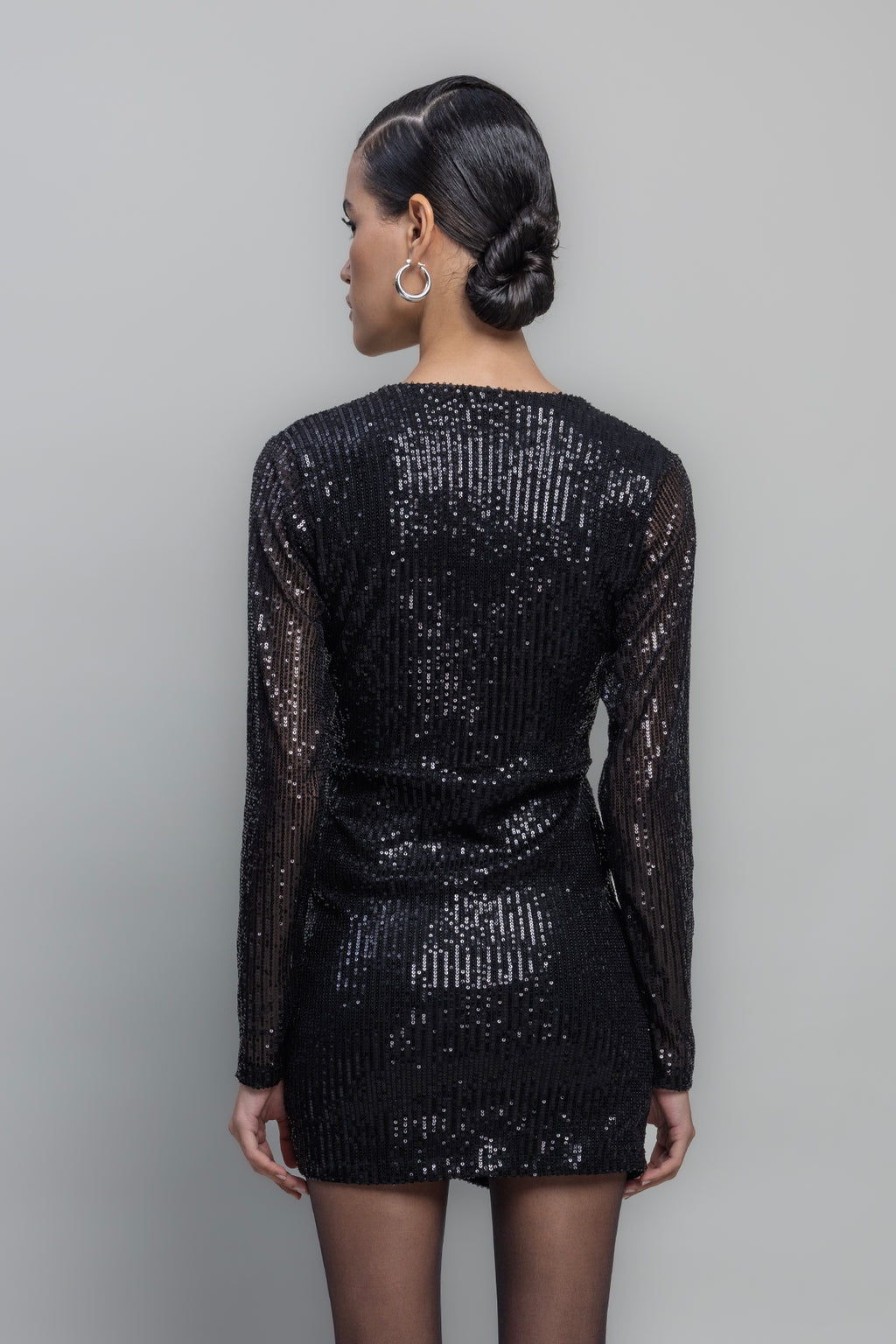 Sequined Mini Dress