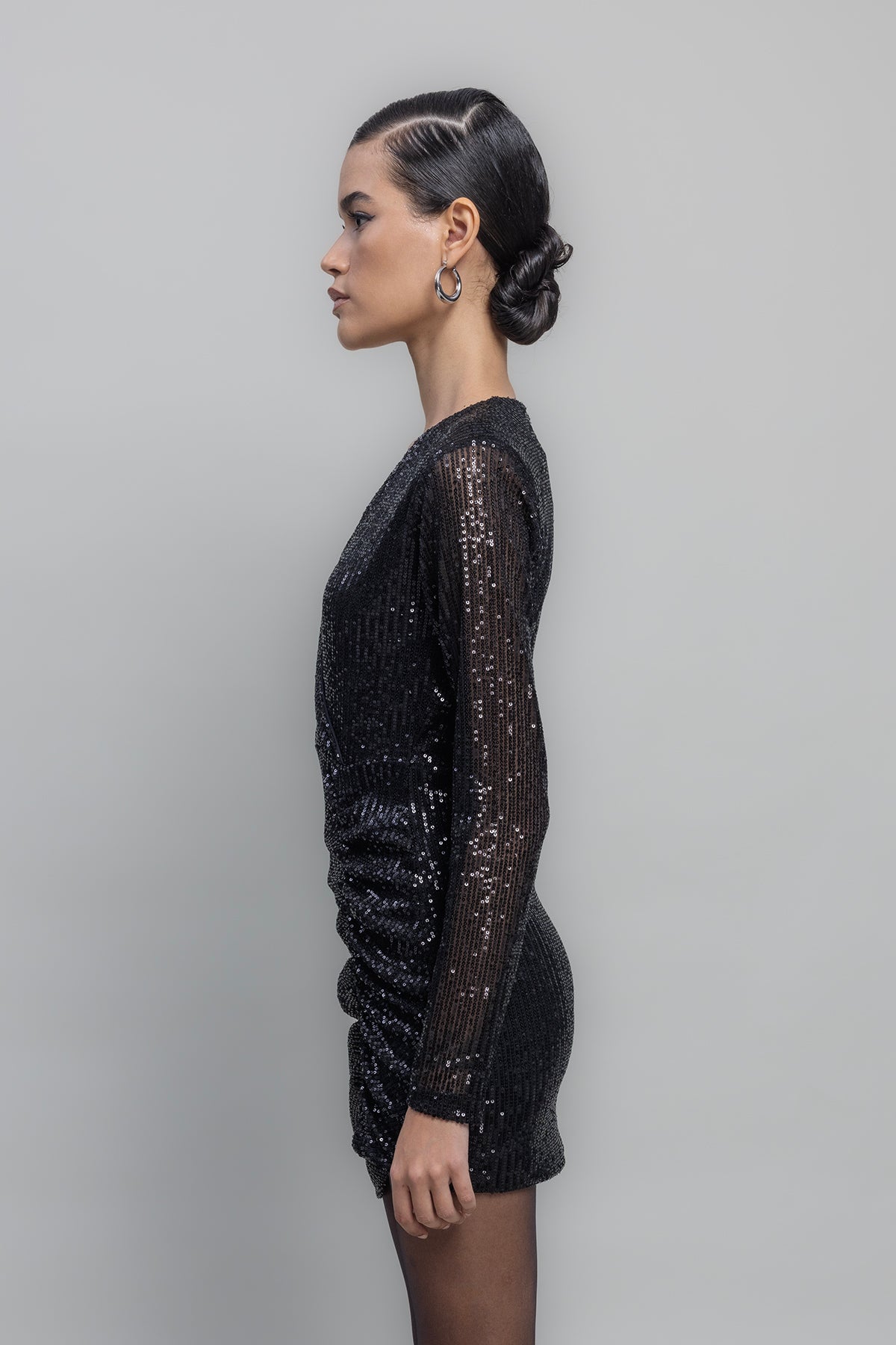 Sequined Mini Dress