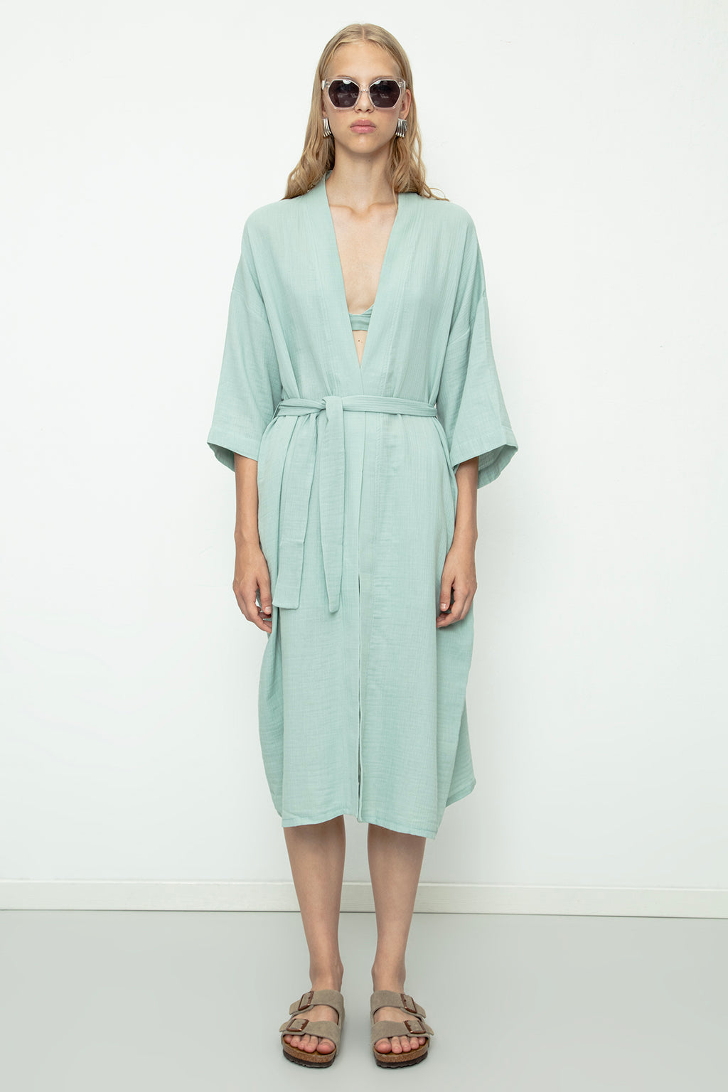 %100 Cotton Müslin  Kimono