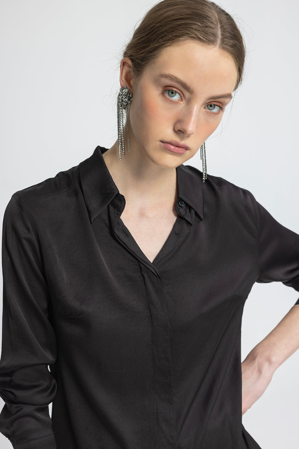 Satin Regular Shirt