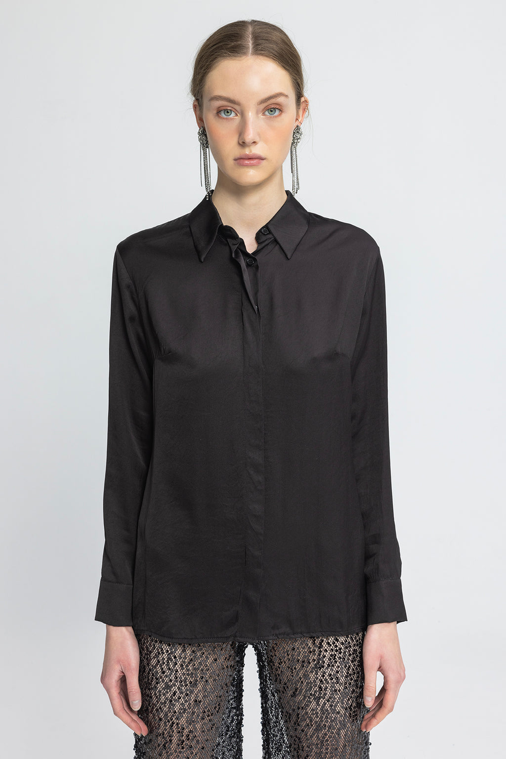 Satin Regular Shirt