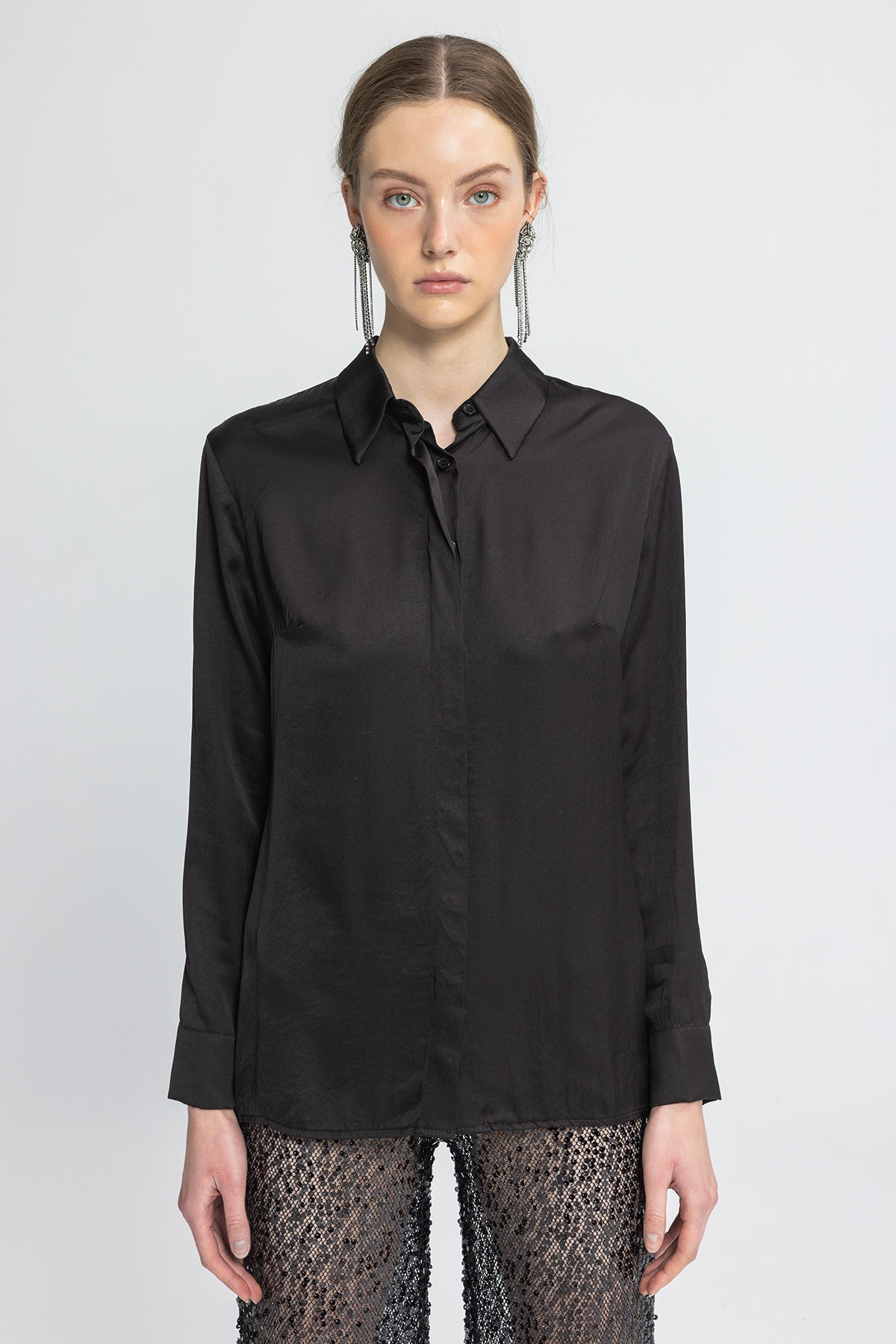 Satin Regular Shirt