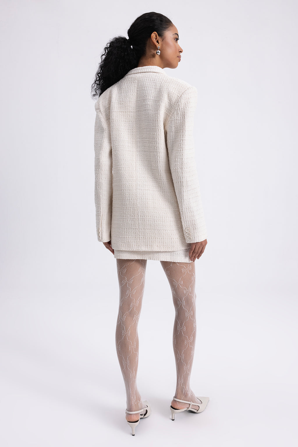 Tweed Blazer Jacket