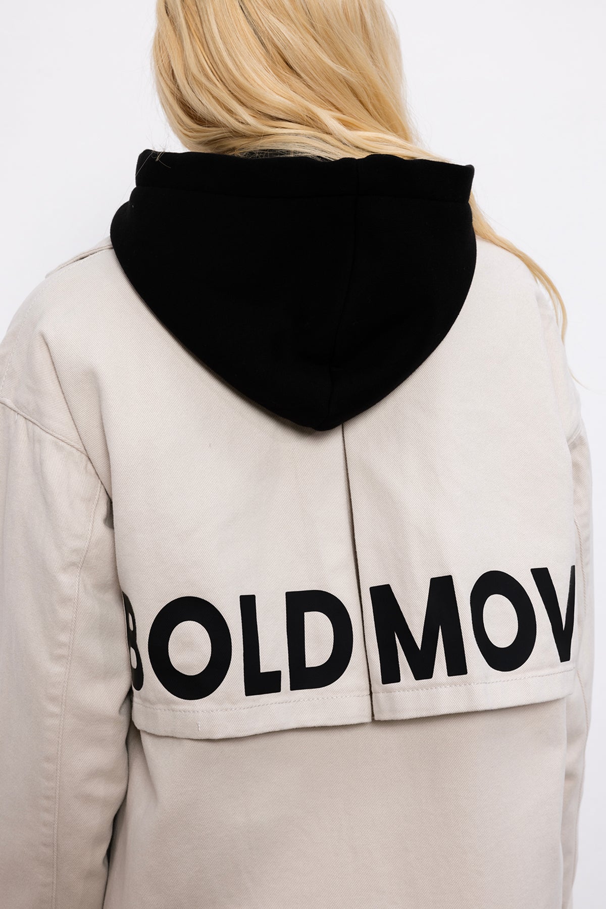 Printed Oversize Trench Coat