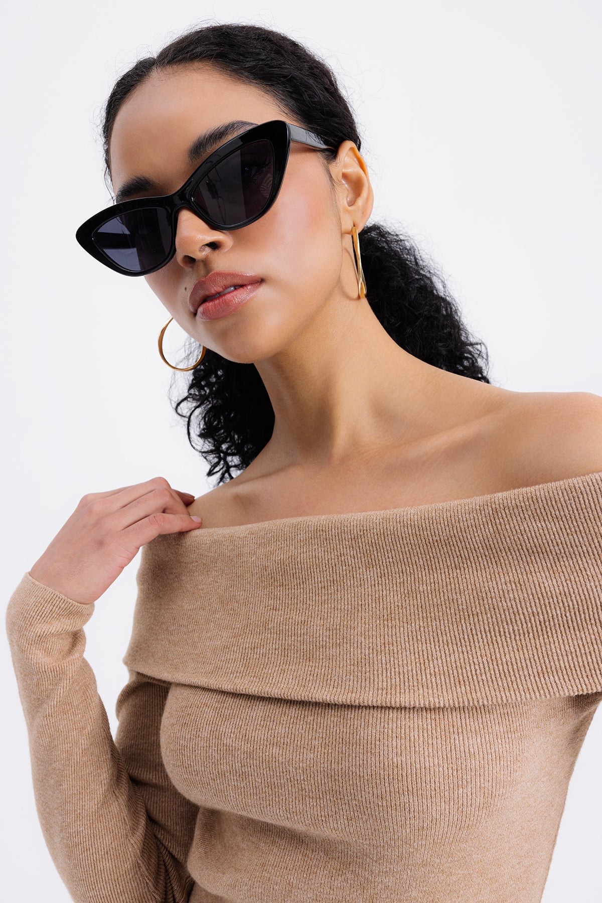 Madonna Collar Sweater
