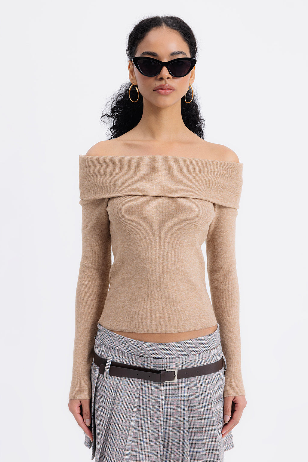 Madonna Collar Sweater