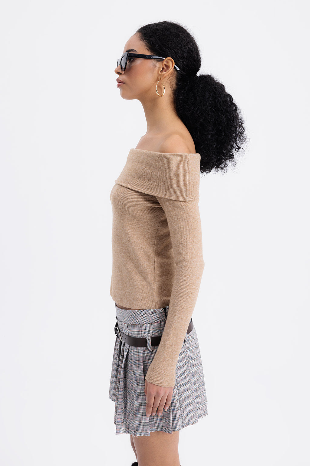 Madonna Collar Sweater