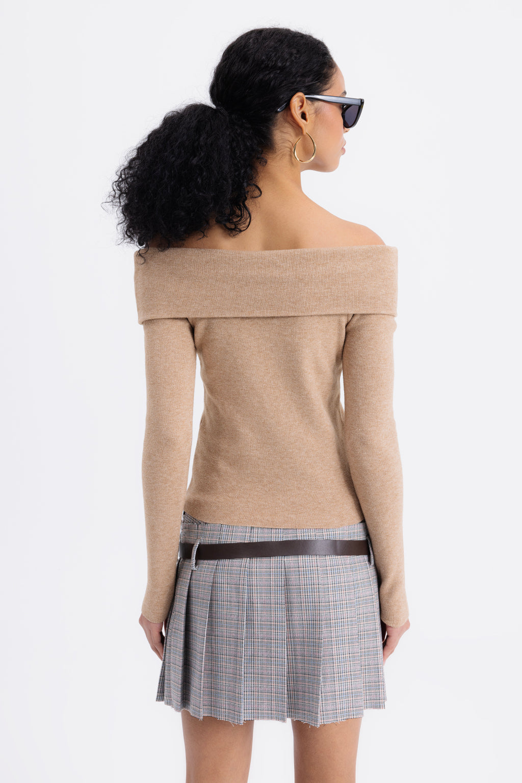 Madonna Collar Sweater