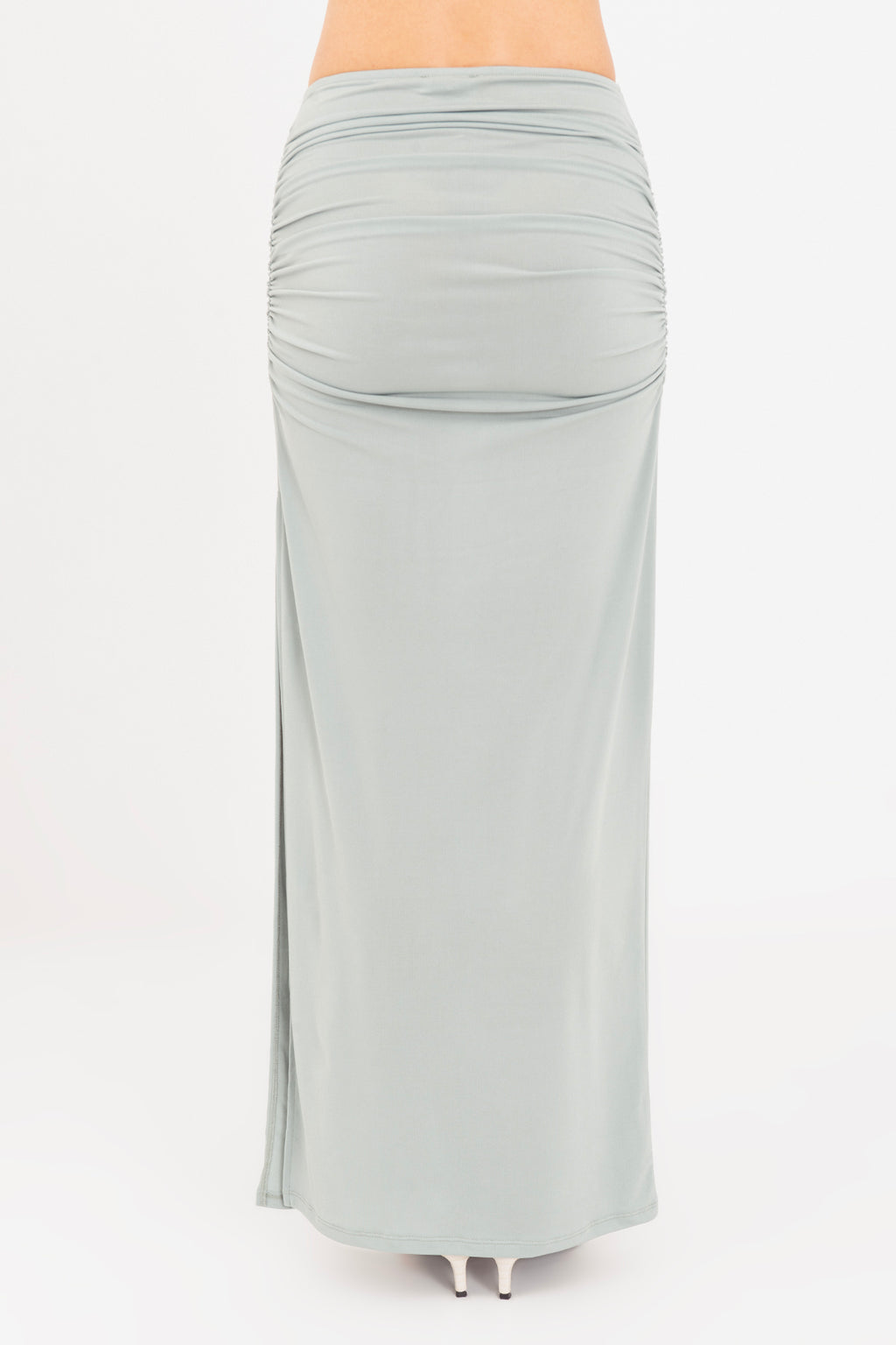 Draped Midi Skirt