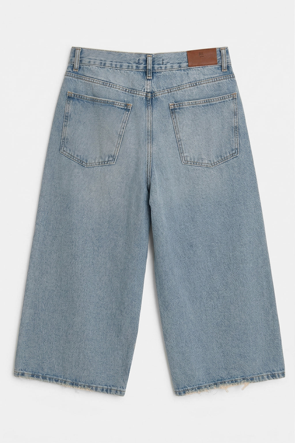 Baggy Denim Bermuda Şort