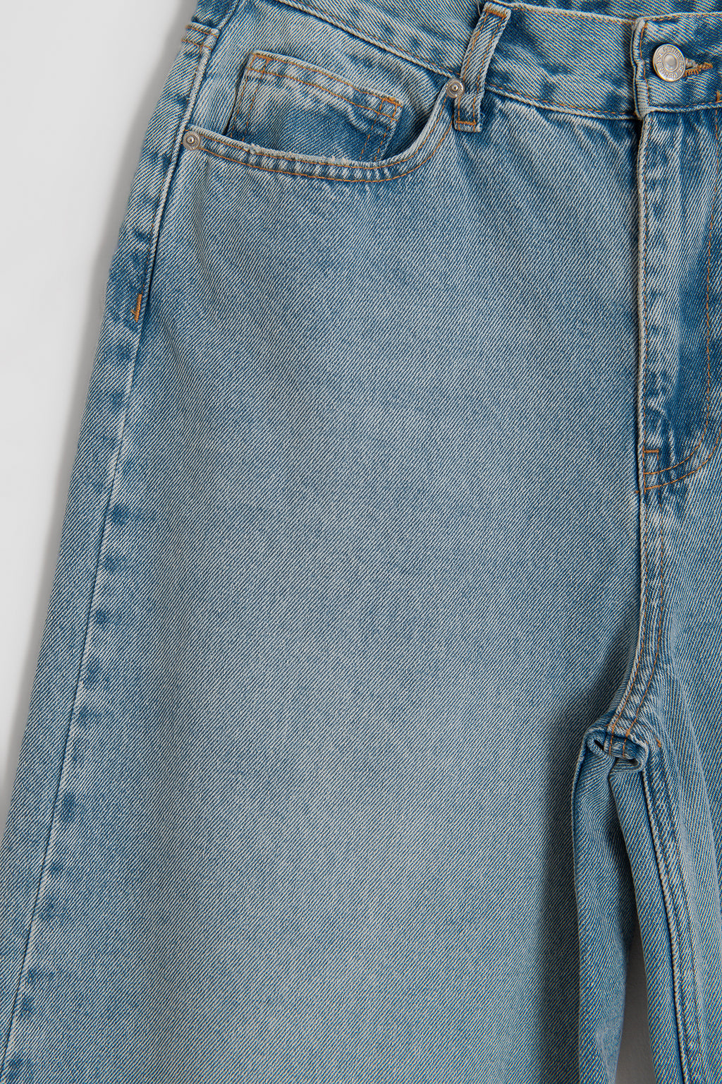 Baggy Denim Bermuda Şort