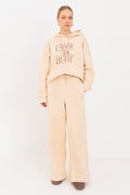 Straight Cut Loose Trousers