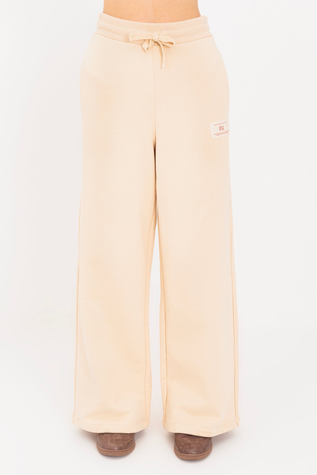 Straight Cut Loose Trousers