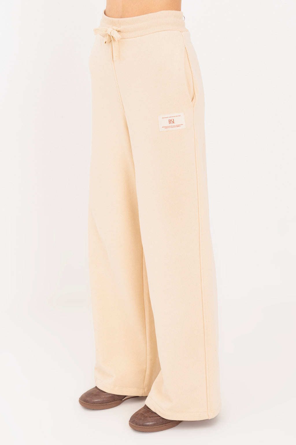 Straight Cut Loose Trousers
