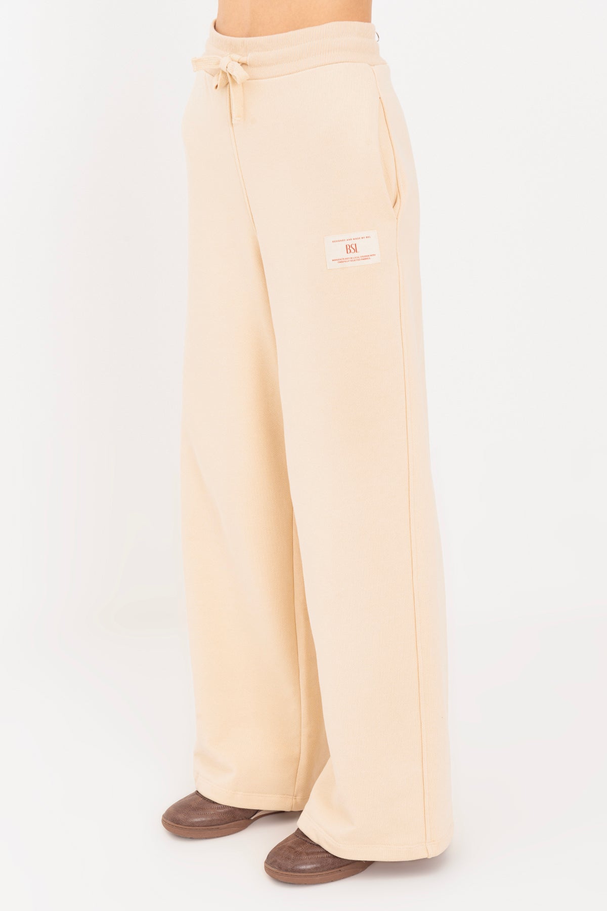 Straight Cut Loose Trousers