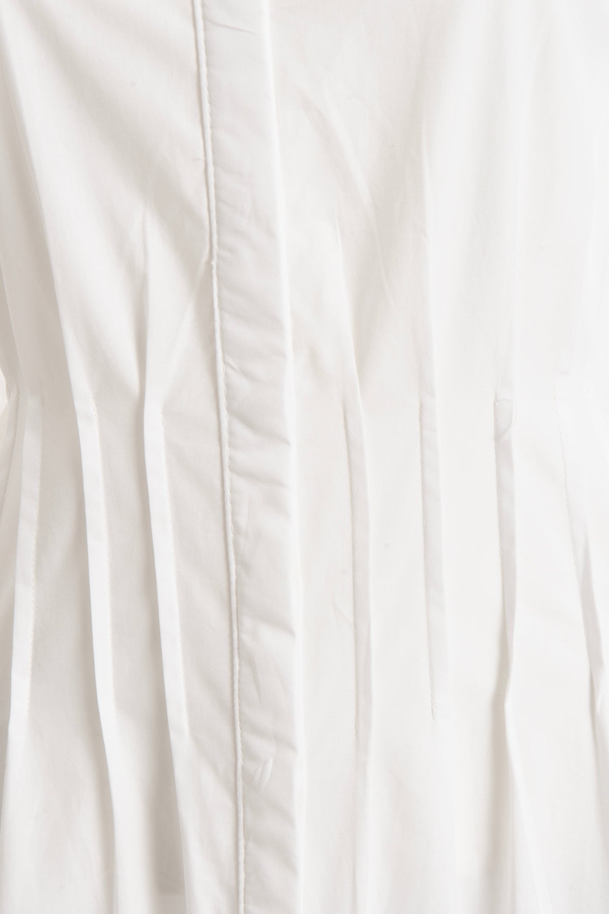 %100 Cotton Nervür Dikiş Detaylı Maksi Elbise