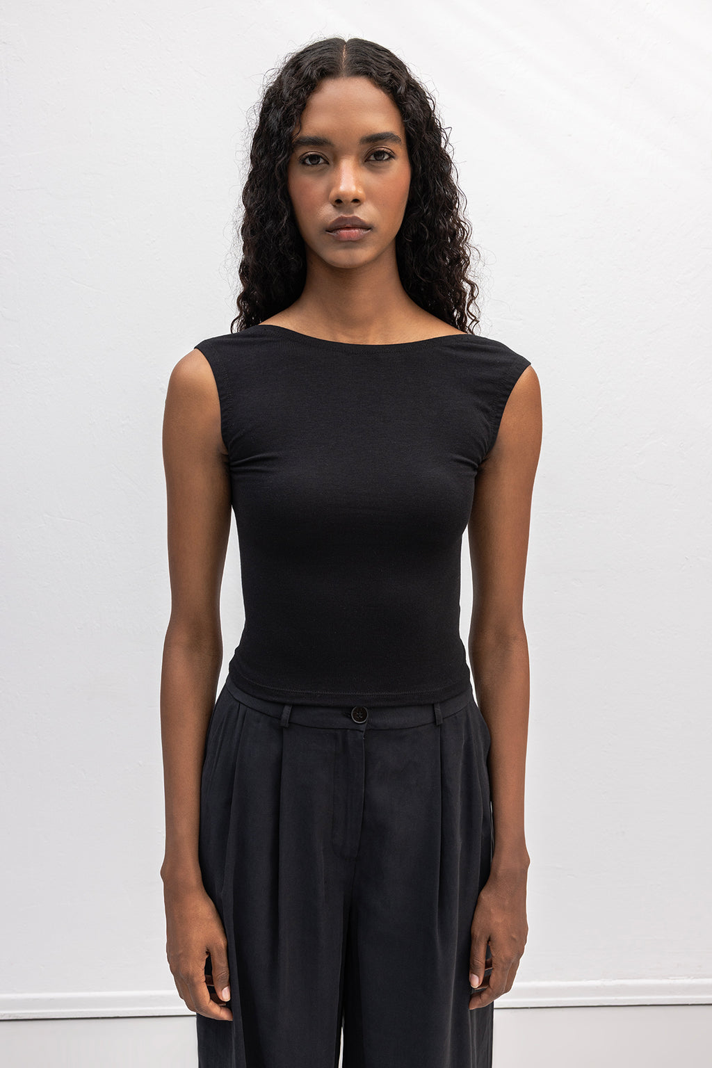 Backless Crop Top
