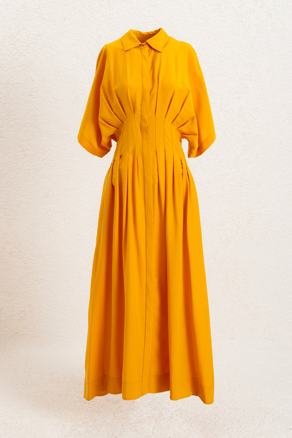 Batwing Midi Cotton Shirt Dress