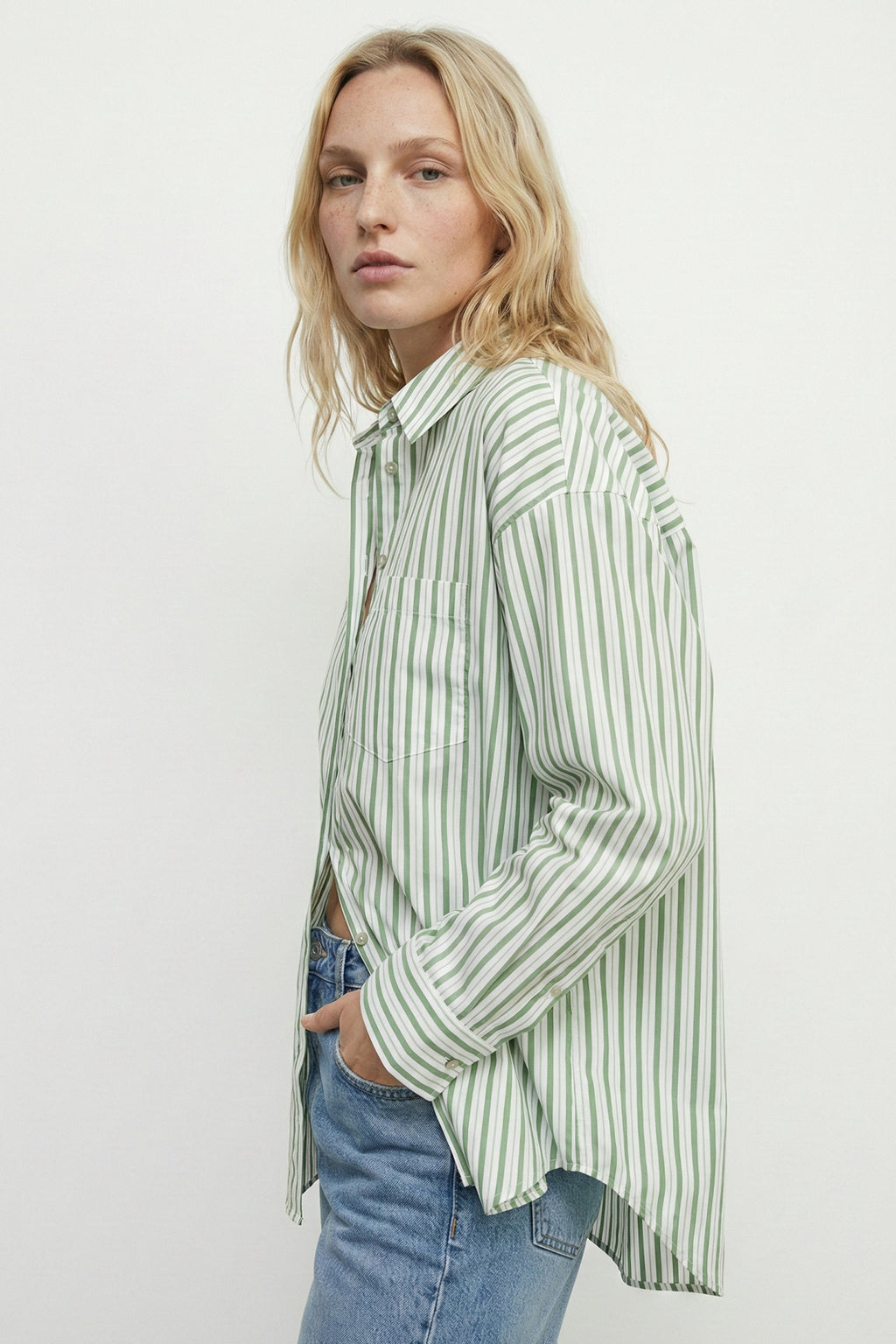 Striped Oversized Shirt