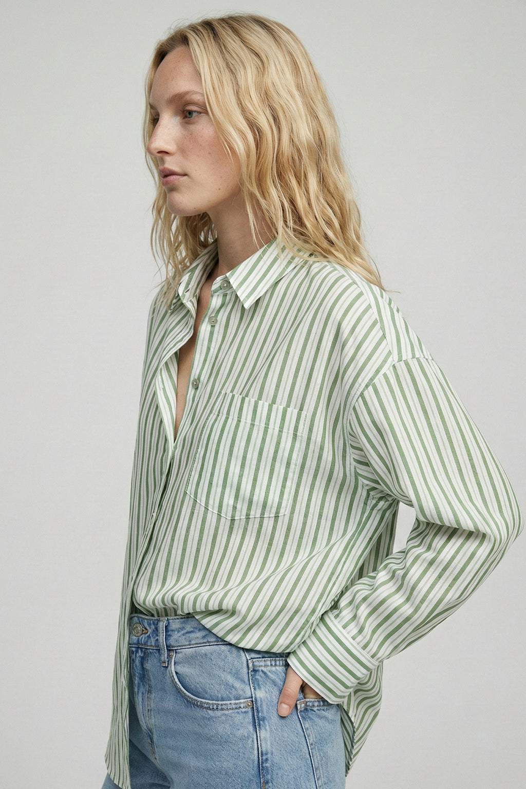 Striped Oversized Shirt