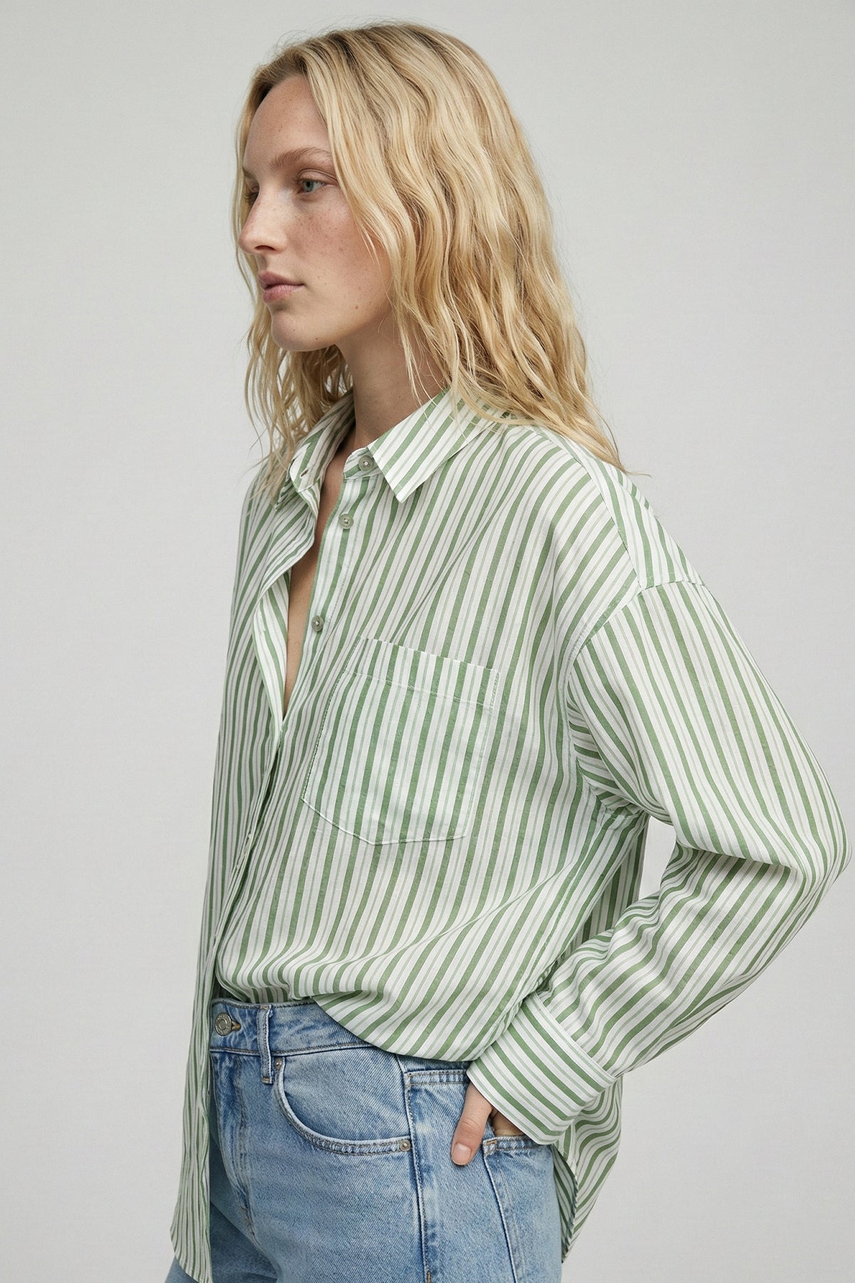 Striped Oversized Shirt