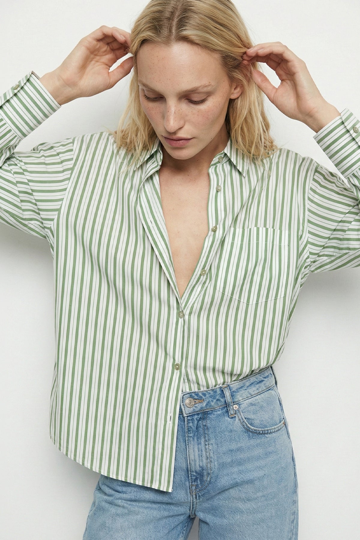 Striped Oversized Shirt