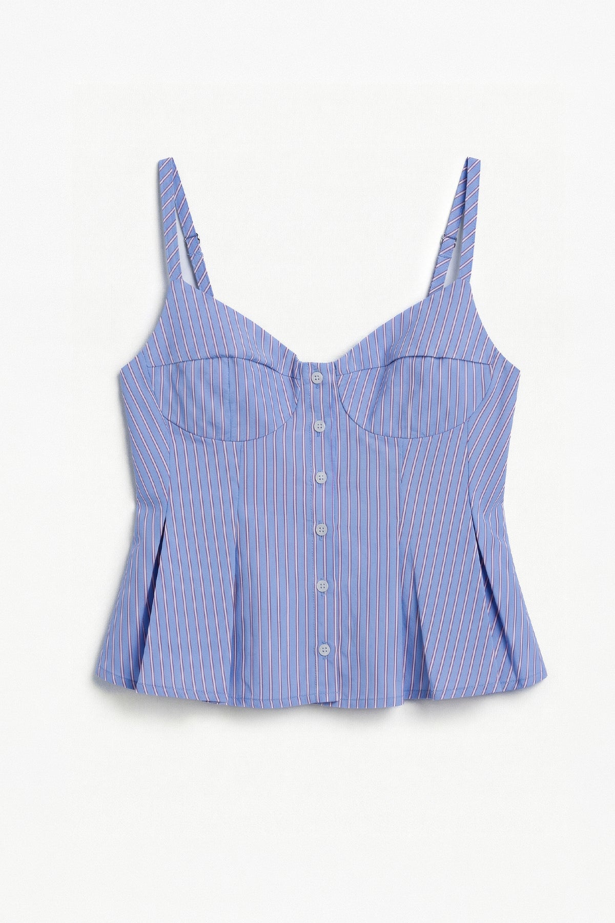 Pleated Cami Blouse