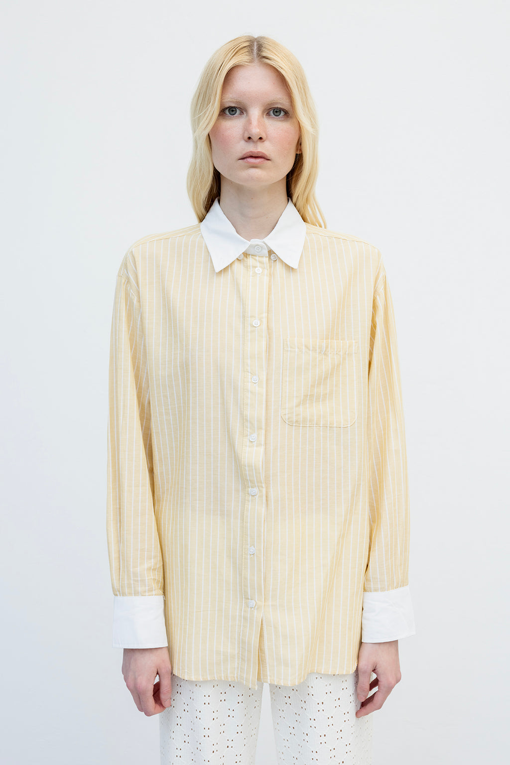 Oversize Striped Shirt