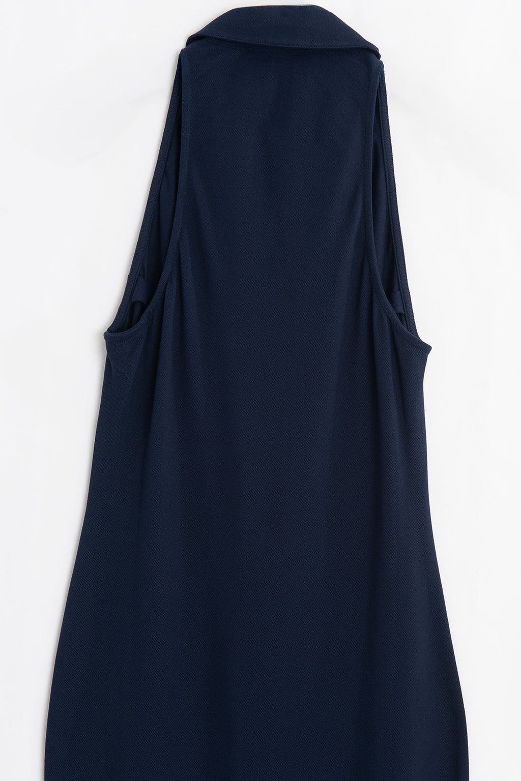 Polo Collar Maxi Pique Dress