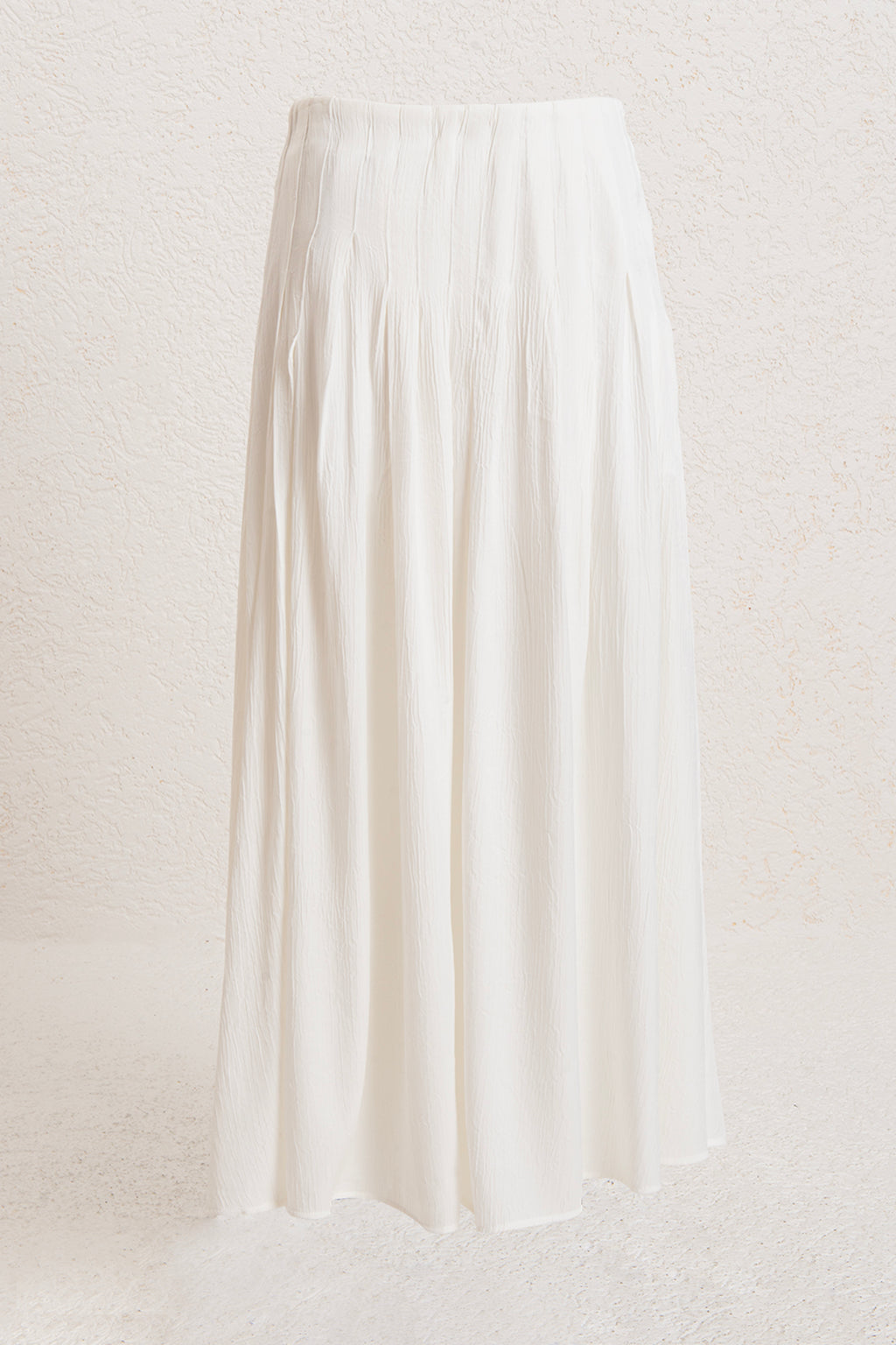 Pleated Midi Skirt