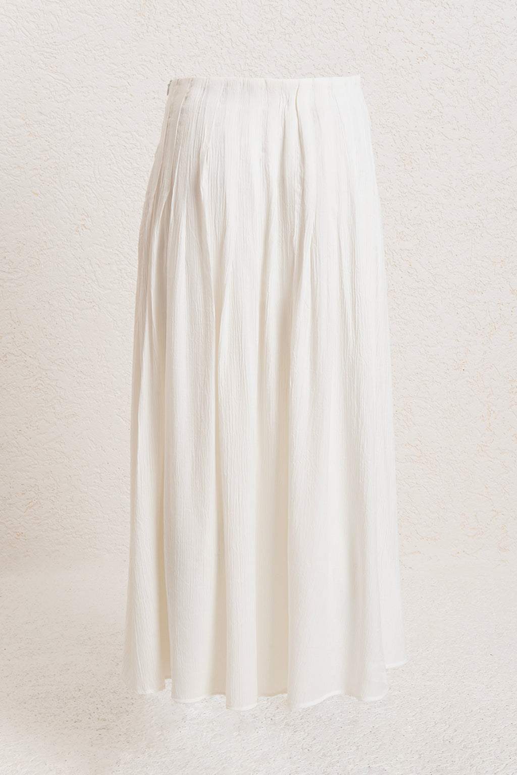 Pleated Midi Skirt