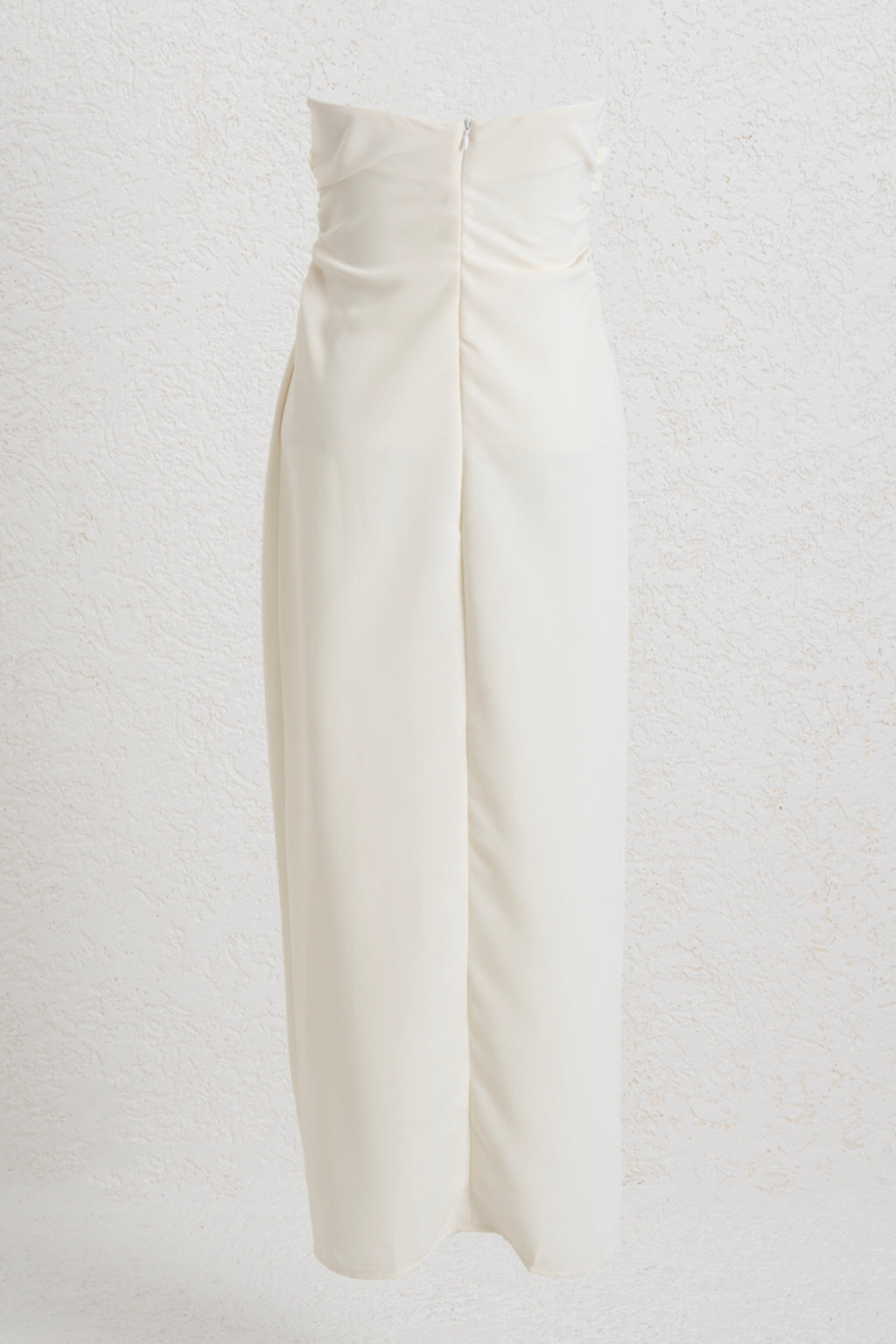 Straplez Midi Elbise