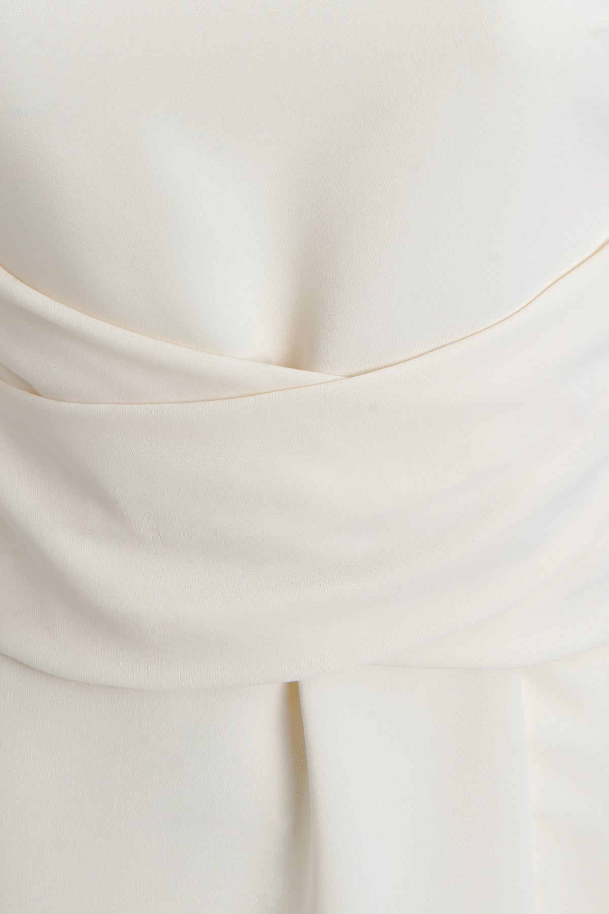 Straplez Midi Elbise